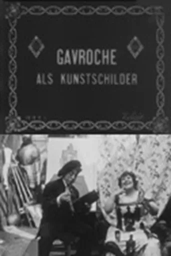 Póster de Gavroche peintre célèbre