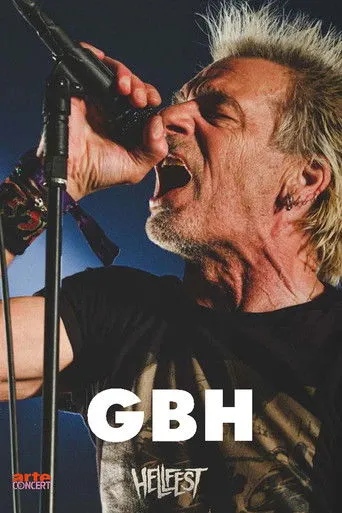 Póster de GBH - Hellfest 2022