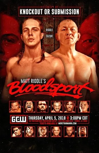 Póster de GCW Matt Riddle's Bloodsport