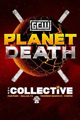 Póster de GCW Planet Death