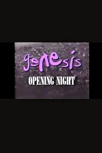 Póster de Genesis | Opening Night