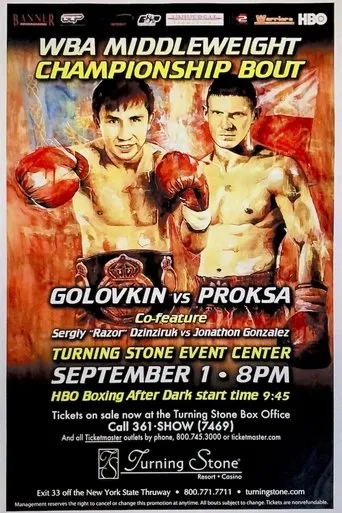 Póster de Gennady Golovkin vs. Grzegorz Proksa