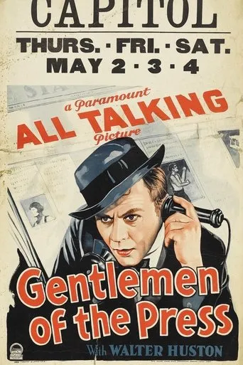Póster de Gentlemen of the Press