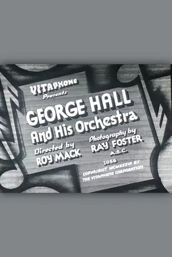 Póster de George Hall & His Orchestra