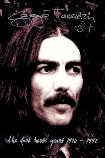 Póster de George Harrison: The Dark Horse Years 1976-1992