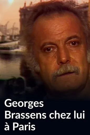 Póster de Georges Brassens chez lui à Paris