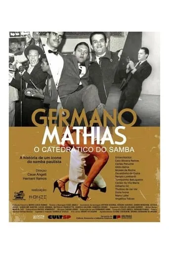 Póster de Germano Mathias - O Catedrático do Samba