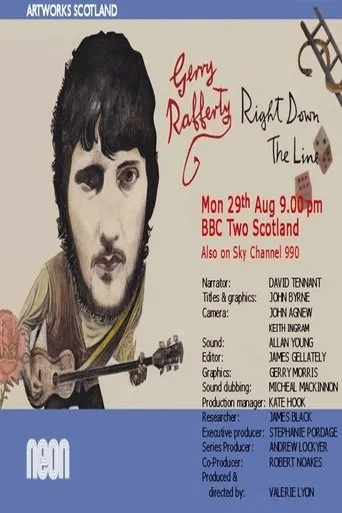 Póster de Gerry Rafferty: Right Down the Line