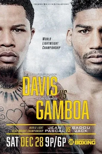Póster de Gervonta Davis vs. Yuriorkis Gamboa
