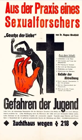 Póster de Gesetze der Liebe