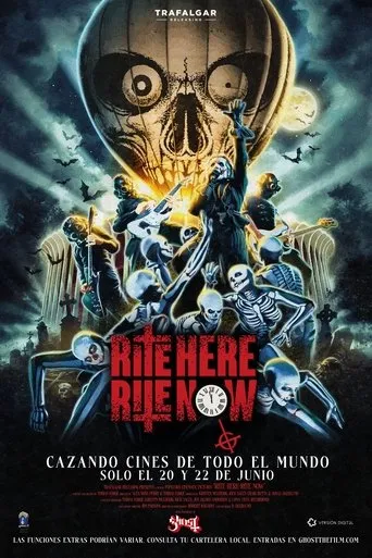 Póster de Ghost: Rite Here Rite Now (2024) con Elester Latham como Mr. Psaltarian