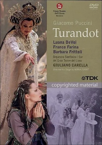 Póster de Giacomo Puccini: Turandot