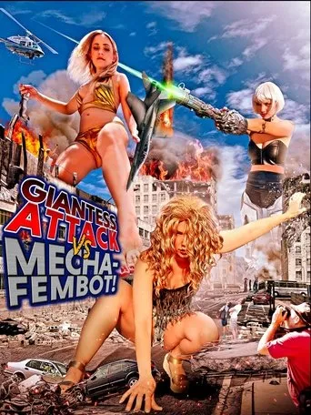 Póster de Giantess Attack vs. Mecha Fembot