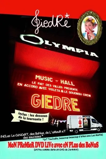 Póster de GiedRé - Mon Premier DVD Live