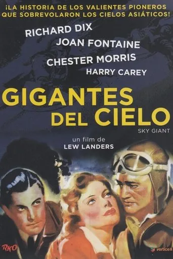 Póster de Gigantes del cielo (1938) con Paul Guilfoyle como 'Fergie' Ferguson
