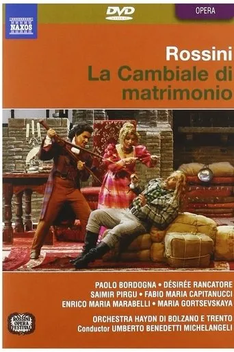 Póster de Gioacchino Rossini - La Cambiale di Matrimonio