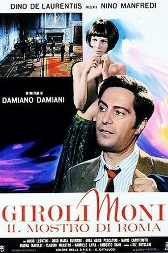 Póster de Girolimoni, el monstruo de Roma (1972) con Claudio Nicastro como Di Cesare