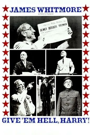 Póster de Give 'em Hell, Harry!