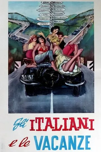 Póster de Gli italiani e le vacanze