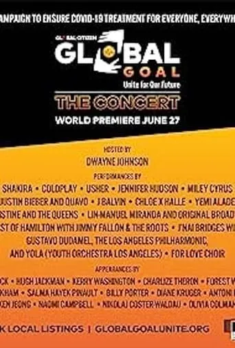 Póster de Global Goal: Unite for Our Future | The Concert (2020) con Jennifer Hudson