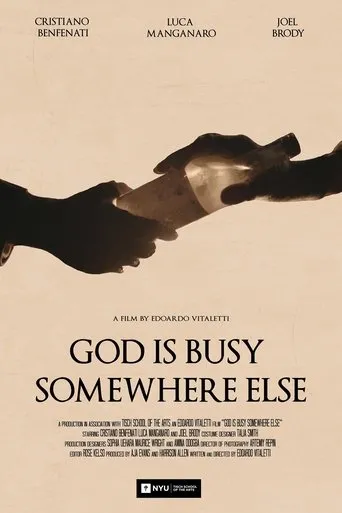 Póster de God Is Busy Somewhere Else