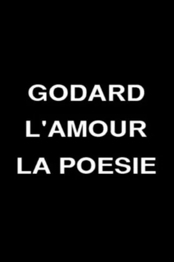 Póster de Godard, amor y poesía