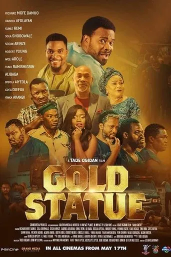 Póster de Gold Statue