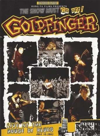 Póster de Goldfinger: Live at the House of Blues