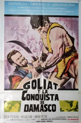 Póster de Goliath y la conquista de Damascus