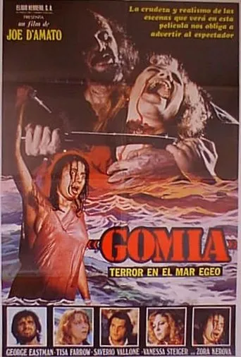 Póster de Gomia, terror en el Mar Egeo