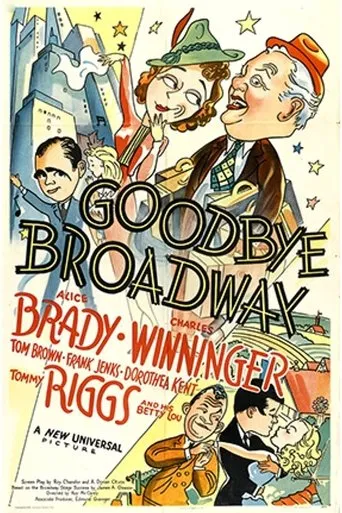 Póster de Goodbye Broadway