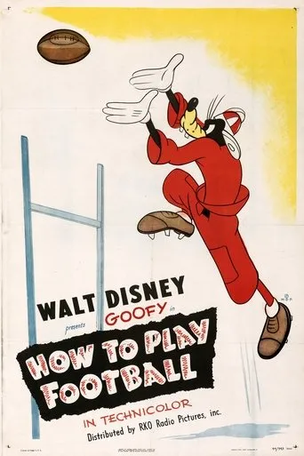 Póster de Goofy: Cómo jugar al fútbol americano