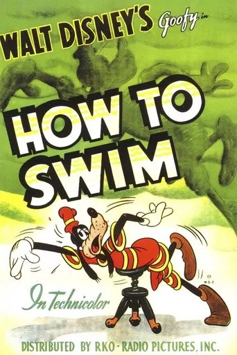 Póster de Goofy: Cómo nadar