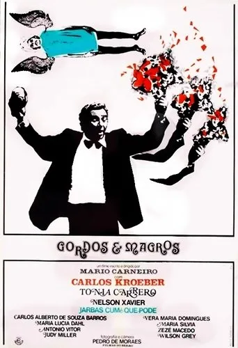 Póster de Gordos e Magros