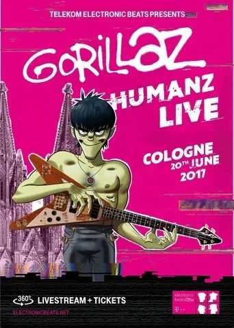 Póster de Gorillaz | Humanz Live in Cologne