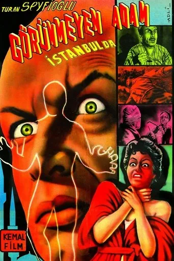 Póster de Görünmeyen Adam İstanbul'da