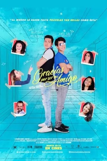 Póster de Gracias por ser mi amigo