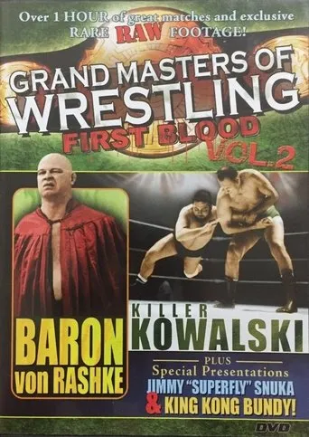 Póster de Grand Masters of Wrestling: First Blood Vol. 2
