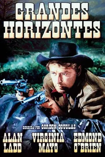 Póster de Grandes horizontes (1957) con Charles Watts como Dick McCullough