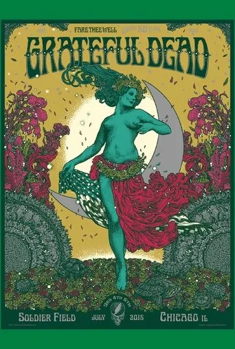 Póster de Grateful Dead: Fare Thee Well - 50 Years of Grateful Dead (Chicago)