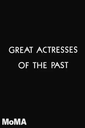Póster de Great Actresses of the Past