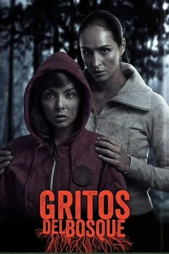 Póster de Gritos en el bosque (2014) con Fernanda Urrejola como Ailén Catrilaf