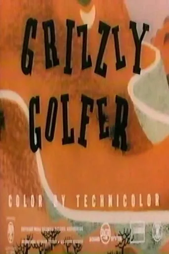 Póster de Grizzly Golfer
