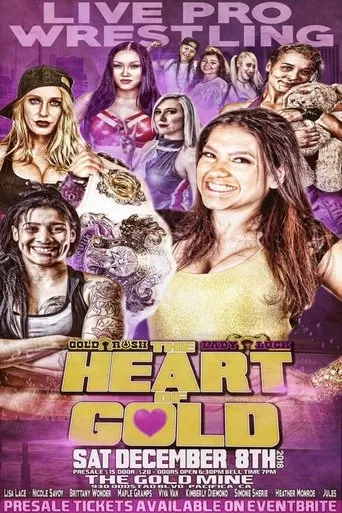 Póster de GRPW The Heart Of Gold