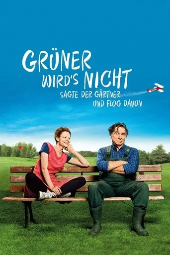 Póster de Grüner wird's nicht, sagte der Gärtner und flog davon