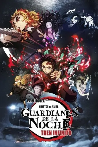 Póster de Guardianes de la Noche: Tren infinito (2020) con Megumi Toyoguchi como Ruka Rengoku (voice)