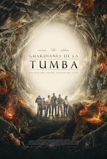 Póster de Guardianes de la tumba (2018) con Shane Jacobson como Gary