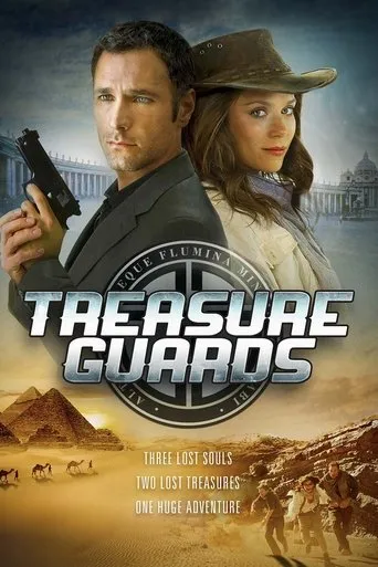 Póster de Guardianes de tesoros (2011) con André Jacobs como Teddy