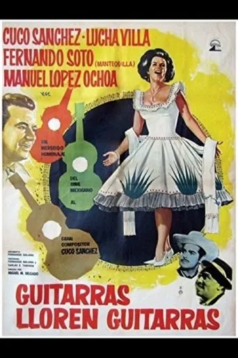 Póster de Guitarras lloren guitarras
