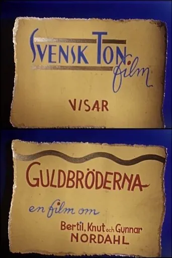 Póster de Guldbröderna: en film om Bertil, Knut och Gunnar Nordahl